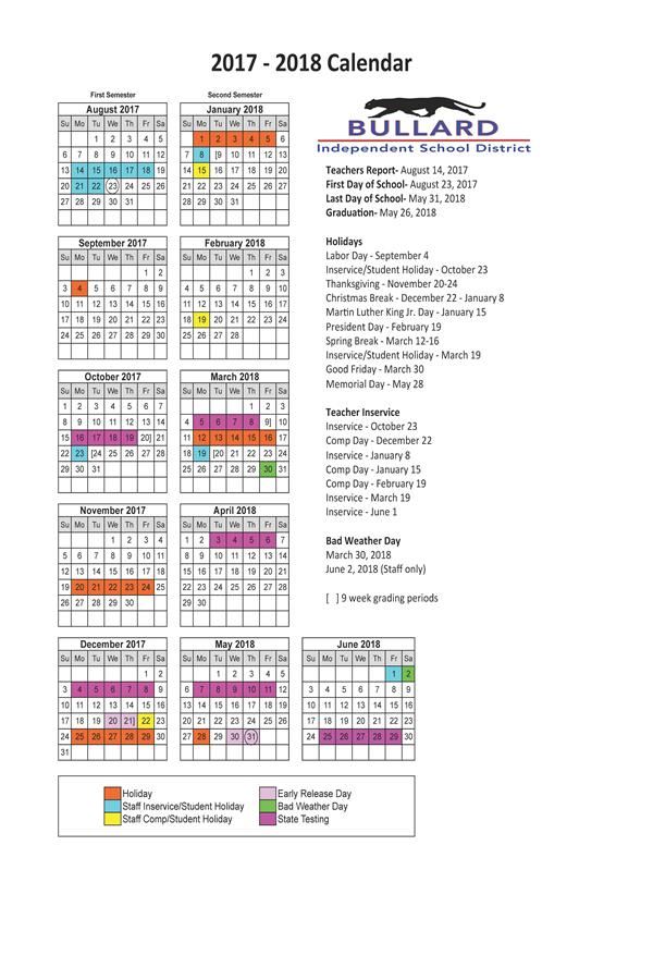 17-18 Calendar